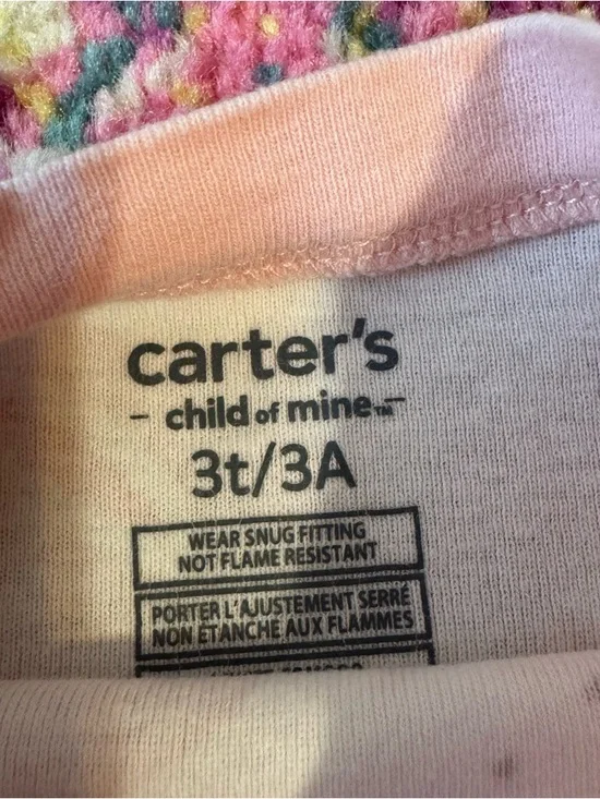 Carter's Pink Bunny & Chick Sleep Set - Picture 2 of 5